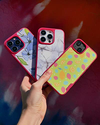 Image of Smartish iPhone 14 Slim Case - Gripmunk - [Lightweight + Protective] Thin Grip Cover - Pinking Clearly