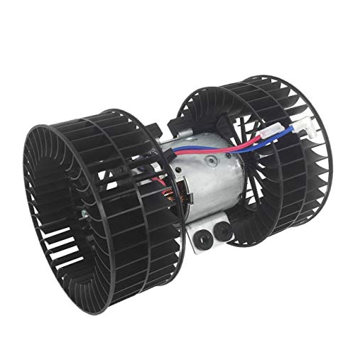 Image of PartsFlow Heater Blower Motor Dual Fan Cages Front For 1995-2001 BMW 740i /740iL /750iL 64118391809