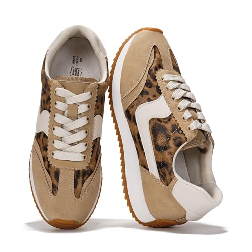 Project Cloud Sneakers for Women – Lightweight Lace-Up Shoes for Women with Memory Foam Insoles – Trendy Womens Shoes – Non-Slip, Comfortable Womens Sneakers (Madison)