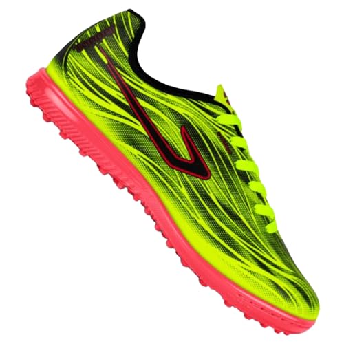 Chuteira Topper Society Slick V Masculino Original (amarelo e Preto, Br, Adulto, Numérico, 41)