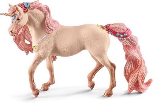 SCHLEICH 70573 Decorated unicorn mare bayala Toy Figurine for children aged 5-12 Years