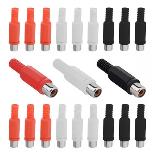 Fiche RCA mâle à souder pour réparer les faux contacts audio vidéo de vos appareils de musique