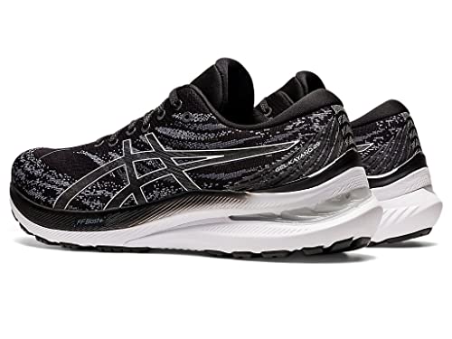 ASICS Herren Gel-Kayano 29 Wide (2E) Running Shoe, Black/White, 44.5 EU