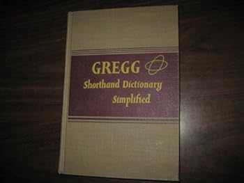 Hardcover Gregg Shorthand Dictionary Simplified, 1960 Book