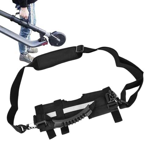 Correa de hombro para scooter, correa de transporte ajustable con almohadilla antideslizante para el hombro, correa multifuncional para silla de playa, tabla de esquí, Atributo único, Refer to