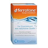 SEHR GUTE AUFNAHME UND BESONDERS VERTRÄGLICH: Das natürliche Eisen in Ferrotone wird leicht vom Körper aufgenommen, sehr gut verwertet und ist sehr gut verträglich
