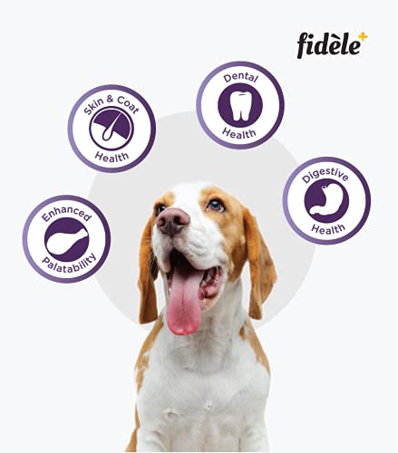 Image of Fidele+ Adult Small & Medium Dog Food | 2.7kg | Small Kibble for Fussy Eaters | Prebiotics for Digestion | Healthy Skin & Coat | Real Chicken