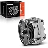 A-Premium Power Steering Pump, with Pulley, Compatible with Ford Transit Connect 2011 2012 2013, L4 2.0L, Replace # BT1Z3A696A