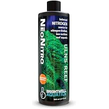 Brightwell Aquatics NeoNitro ملحق النيتروجين المتوازن - معزز مغذيات الشعاب المرجانية لأنظمة المغذيات المنخفضة للغاية - علاجات مياه الحوض، 17 أونصة فلوريدا