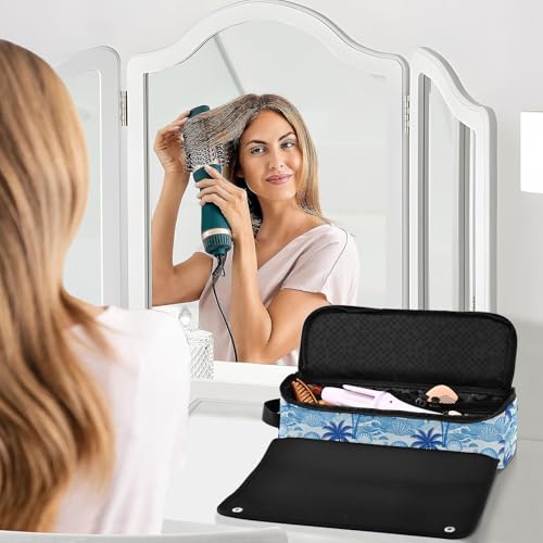 Organizador 2 en 1 y Tapete Resistente al Calor para Herramientas de Pelo miniatura 6