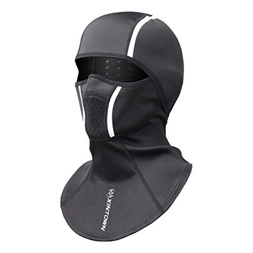 Chapéu de Ciclismo, Andoer Boné de ciclismo balaclava capa térmica à prova d'água à prova de vento