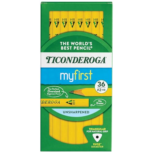 Lápices Ticonderoga My First Tri-Write x36 miniatura 1