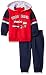 Kids Headquarters Baby Boys' 2 Pieces Hooded Fleece Pants Set
