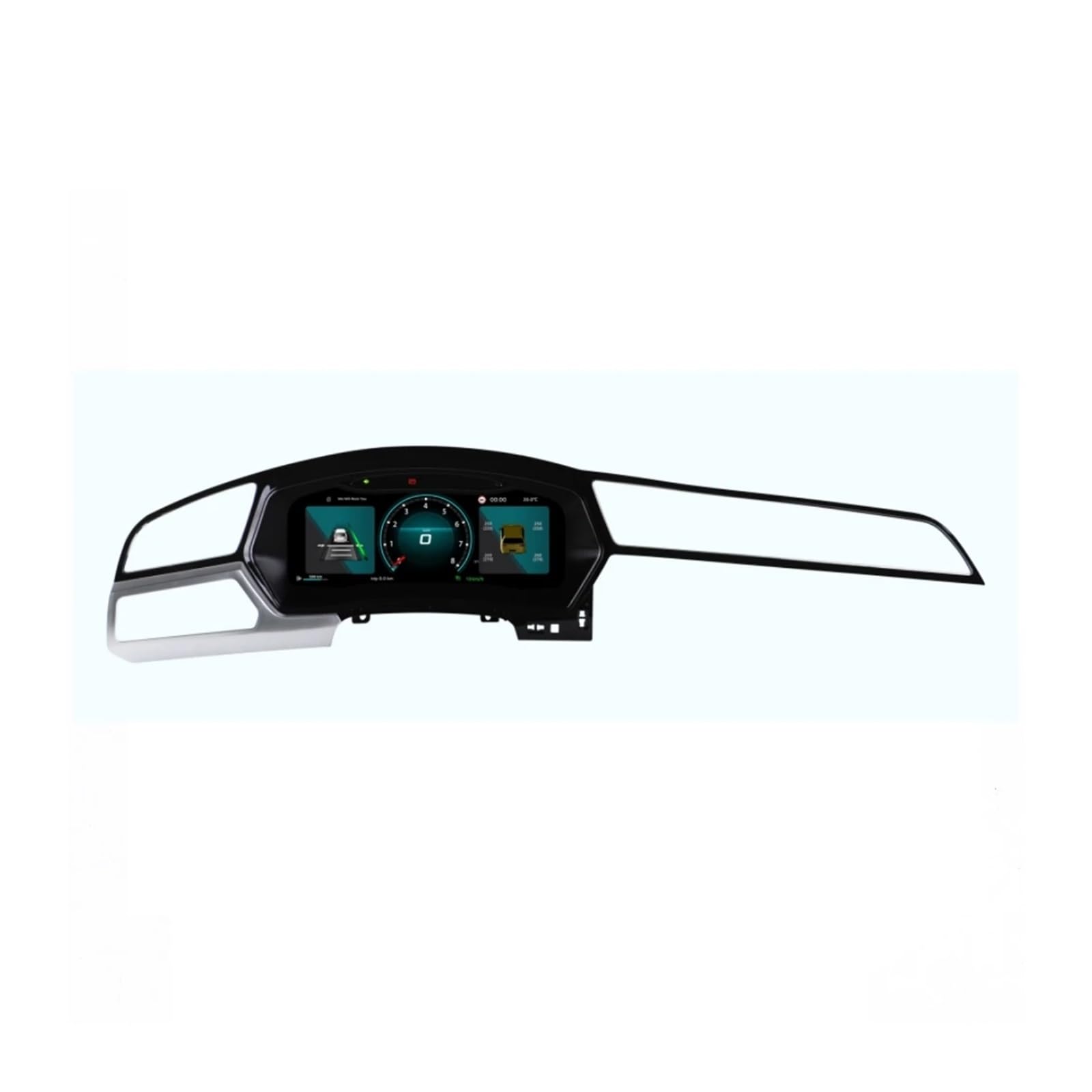 Pantalla LCD Android Cabina Clúster digital Compatible con Volkswagen Touran L 2016-2022 Panel de instrumentos LCD Medidor de velocidad Tablero Carplay