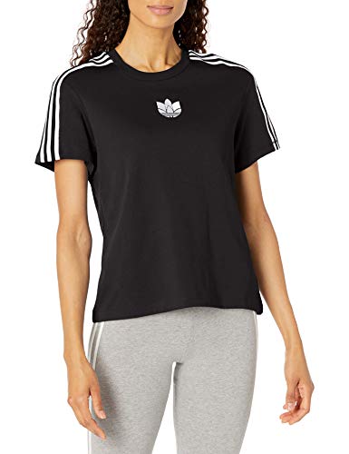 adidas Originals,womens,Loose Tee,Black,Large