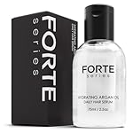 Alex Costa Hydrating Argan Oil Daily Hair Serum by Forte Series Sulfate Free Argan Hair Oil for Men Hair Serum for Dry Damaged Hair, for Styling Hair (75 ml / 2.5 oz)