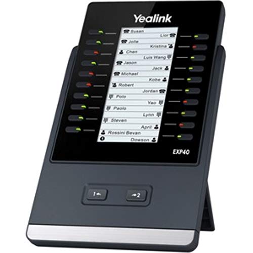 Módulo Yealink EXO40 con teclas programables para gestión eficiente