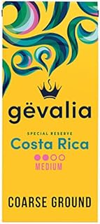 Gevalia Special Reserve Costa Rica Single Origin Medium Roast Ground Coffee, Christmas Breakfast (10 oz Bag)