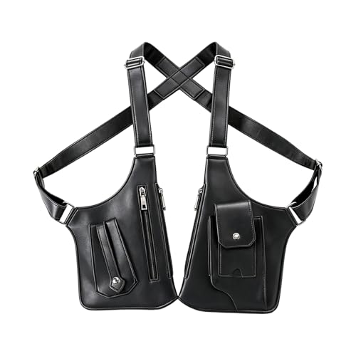 PAASTAI Double Shoulder Armpit Bag with Anti-Pickpocket Multi-Pocket Design - image 1