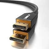 LINKUP - (3メートル/10フィート) DisplayPort DP8K DP1.4ケーブル (VESA 認定品) 8K/60Hz 4K/144Hz | 28 AWGヘビーデューティー