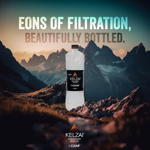 Image of Kelzai Natural Rejuvenator Volcanic Mineral Rich Still Water 500ml - Pack of 24| Perfect for Party Essentials, Office Use, and Everyday Hydration (PET Bottle)