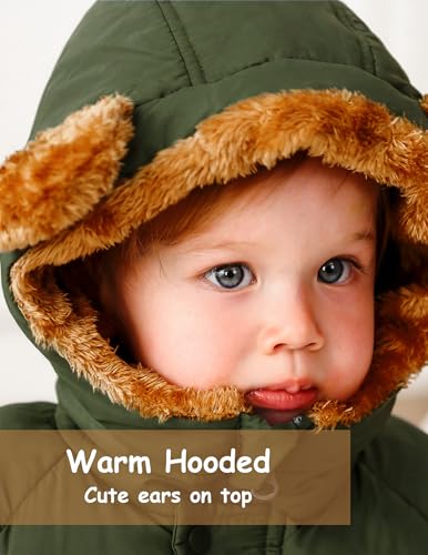 Image of BFUSTYLE Baby Coat 6M-5T Winter Clothes Toddler Boy Girl Jacket with Hood