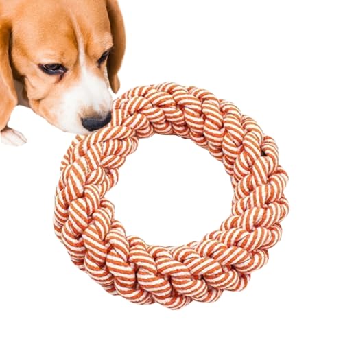 犬用 ロープトイ | Interactive Chew Toy For Puppies - Elastic And Lightweight Design Rope For Medium And Large Dogs Training Of Strong B