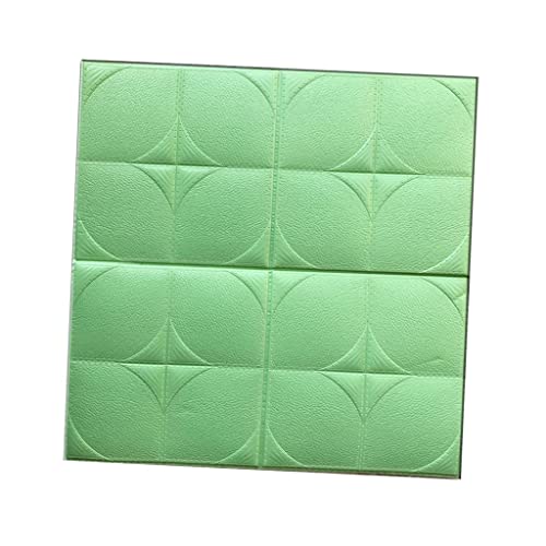 Niyyat - PE Foam 3D DIY Wall Stickers Room Home Decor Brick Stone Decal Light Blue - 53030355-NYT