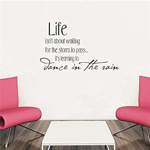 Adhesivos de pared en blanco y negro como se muestra, añaden ambiente a tu casa, se pueden utilizar para decorar la sala de estar, el comedor y el dormitorio, 63 x 39 cm
