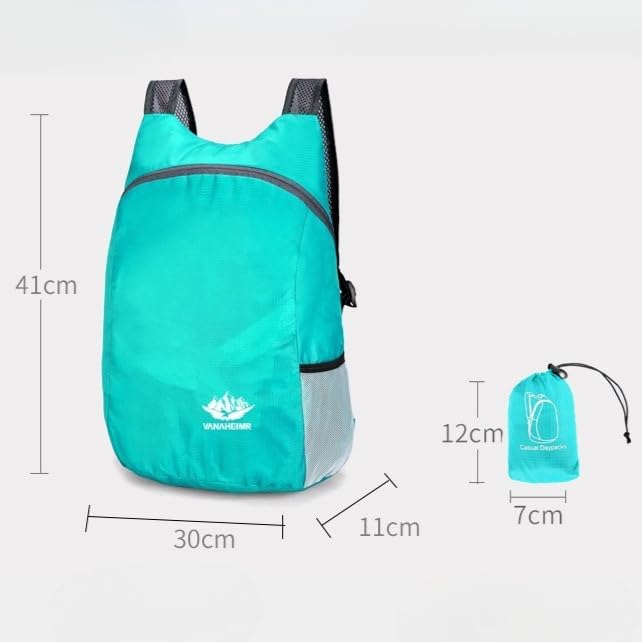 Mochila plegable 20L ligera y resistente al agua miniatura 3