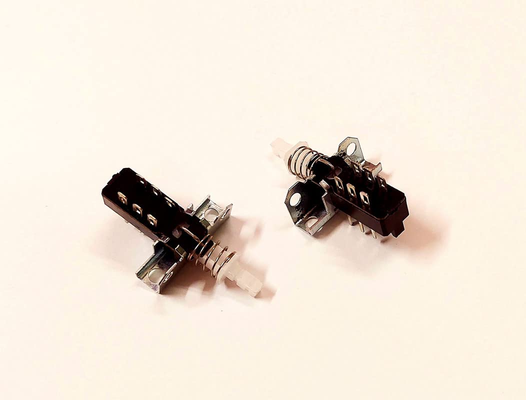 ERH India (Pack of 5) Push ON Off Switch for Amplifiers, Home Theater, DJ etc with Knob 6 Pin Push Switch for Amplifiers - Image 6 thumbnail