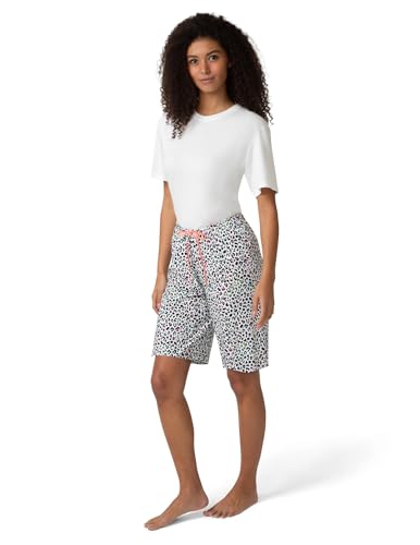 Image of HUE Women's Summer Vacation Pajama Separates, Soft, Whimsical Print Pjs with Tropical Beach Themes, Flip Flops, Cocktails