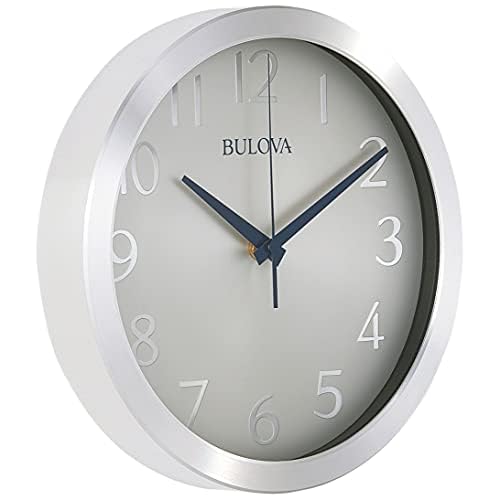 10 Metal Silent Sweep Wall Clock