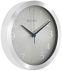 10" Metal Silent Sweep Wall Clock