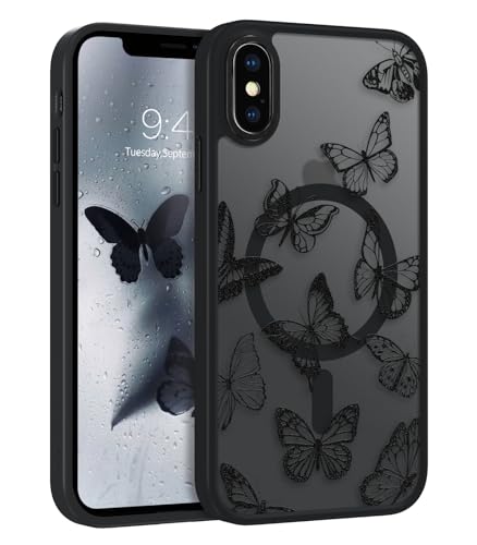 Étui noir pour iPhone Xs Max évite les fissures de l'écran