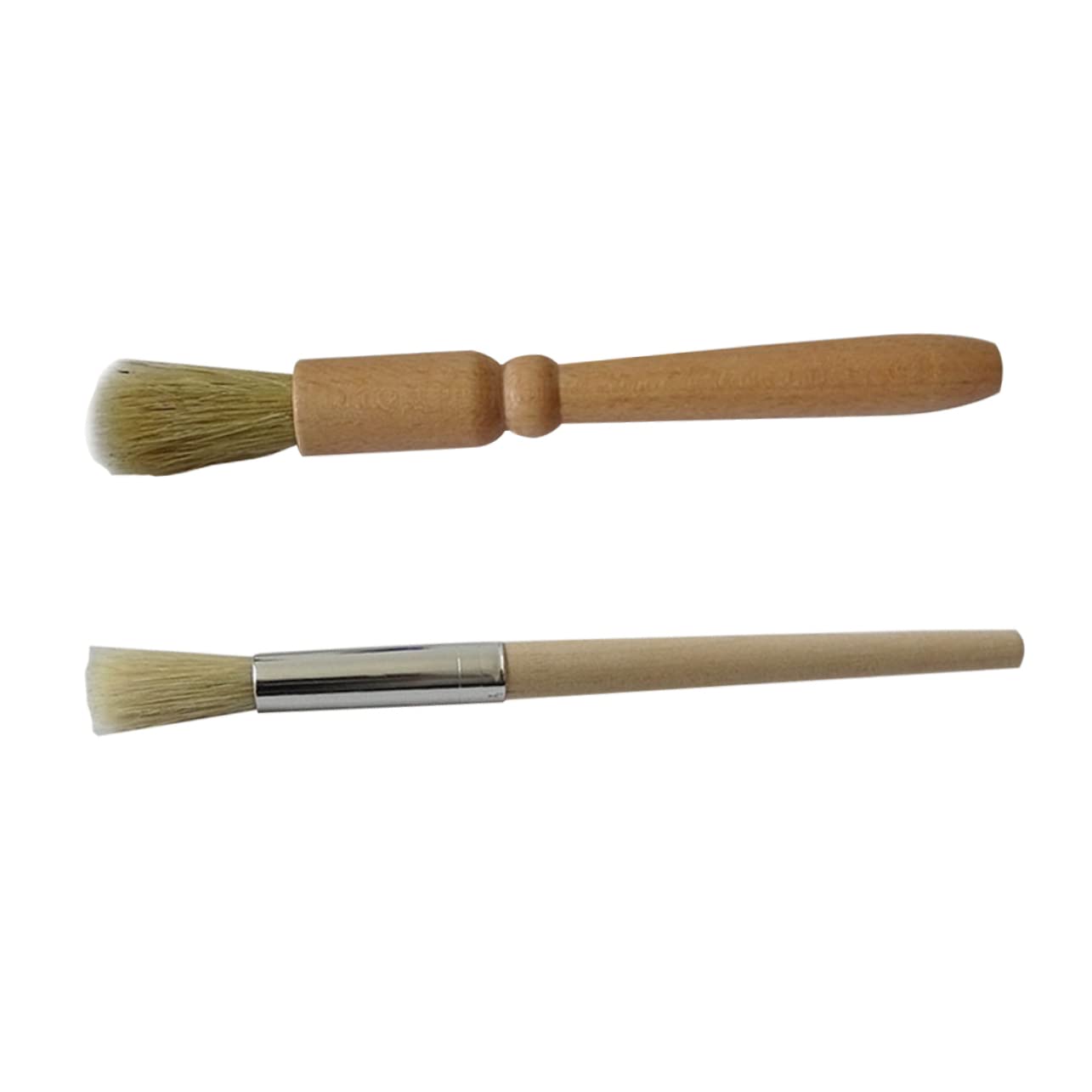 PartyKindom 2pcs Brush Coffee Machine Cleaner Handle Brush for Espresso Maker Powder Cleaner Bar Cleaning Tool