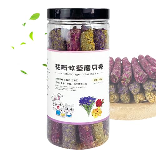 Bâtonnets à mâcher naturels pour furet - Friandises interactives saines pour petits animaux, écureuils, chinchilla, jouets de meulage des dents d'intérieur et d'extérieur