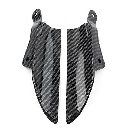 CNxinn10 Carbon Fiber Headlight Side Panels Cover Fairing Head Light Frame Panel Trim for Daytona 675 2006-2008, 675R 2011-2012