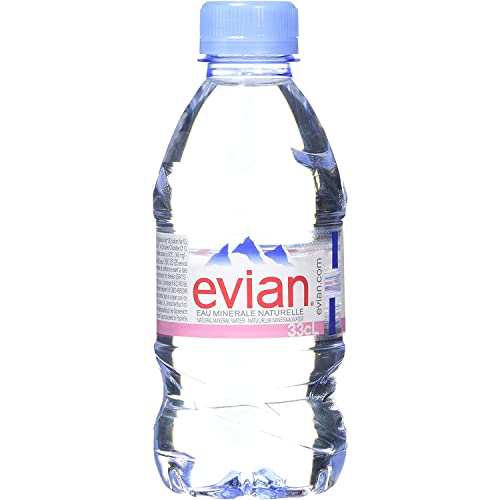 Image of Evian Eau Natural Mineral Water Bottle, 330 ml