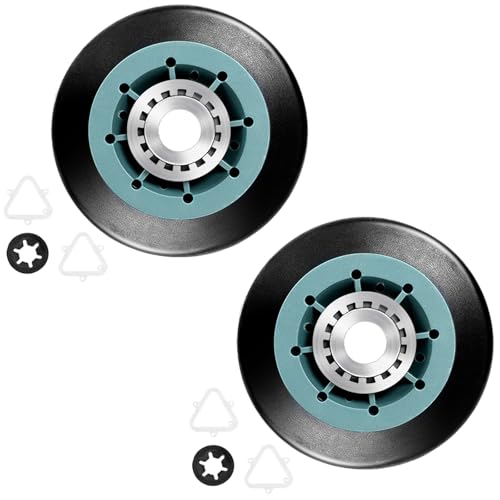 Upgraded EngPair (2 Pack) 349241T 8536974 WPW10314173 Dryer Drum Support Roller Kit fits Whirlpool Kenmore Maytag for 337089 3389901 8536973 AP3098345 AP6019303 PS347627 W10314171 W10314173