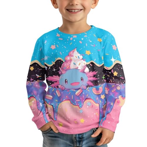 Image of Uourmeti Girls Graphic Tees Long Sleeve T Shirts for Teens Casual Tshirts Junior Sportswear Fall Tops