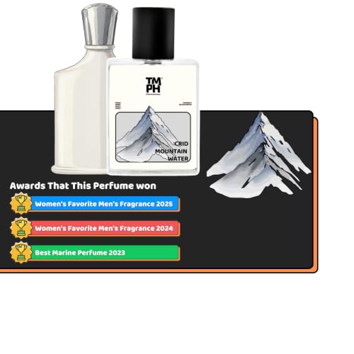 Image of TMPerfumehouse Crid mountain water EDP for Men & Women | Fresh, Aromatic & Long Lasting Perfume Spray | Fruity, Musky & Citrus Fragrance | Luxury Gift for Him & Her | TMPH | 50ml
