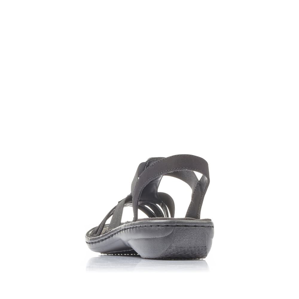 Rieker Damen Klassische Sandalen 60806, Frauen Sandalen