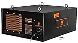 WEN 3417 3-Speed Remote-Controlled Industrial-Strength Air Filtration System (556/702/1044 CFM)
