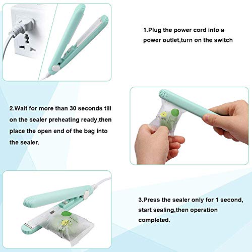 Mini sigillante portatile per sacchi di calore per...