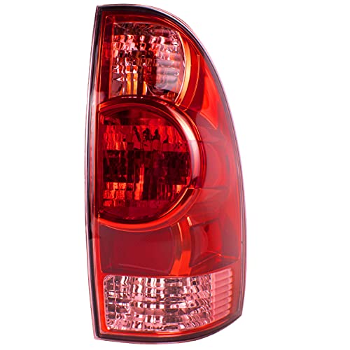 Boine Tail Light Compatible With 2005-2015 Toyota Tacoma Pickup Right Passenger Side Rear Lamp Tail Light Bulb and Harness Included (Right Passenger Side)
