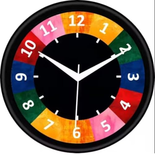 Image of Devansh Crafts Clock Decorative Designer and Stylish Glass Analog Wall Clock Suitalbe for Living Room Hall Bedroom, Office DCC A1160 Clock
