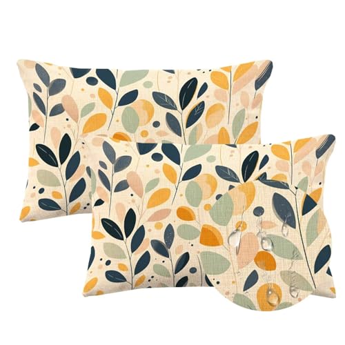 Housse de coussin extérieur imperméable 60x90 en velours de prestige double face - 4