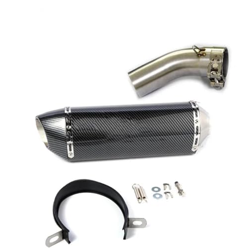 Tube de liaison échappement ZX4R ZX4RR 2023 en acier inoxydable Type D