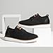 Bruno Marc Men's KnitFlex Craft Mesh Oxfords Sneakers Casual Dress Lace-Up Lightweight Walking Shoes,Size 9,6-Black,SBOX2406M